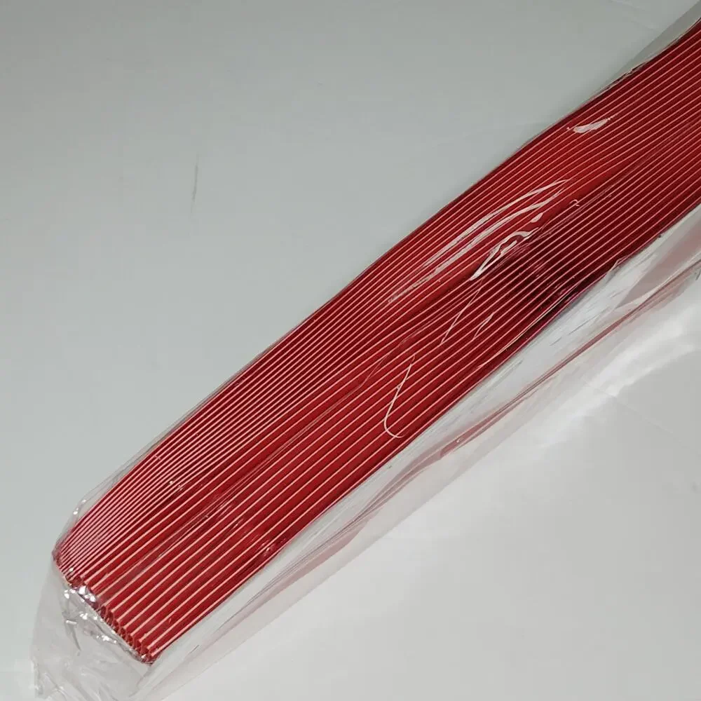 24-Pack - 2‑Pocket 3‑Hole Plastic Folder – Red – up & up – 24‑Pack